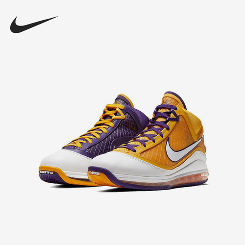 Nike耐克正品Lebron 7 Media Day GS大童中帮篮球鞋DA3203-500