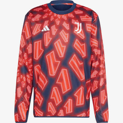 Adidas阿迪达斯正品Juventus 2023-24男款训练保暖长袖T恤IW0464