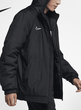 Nike/耐克正品当季男子短款连帽运动休闲保暖防寒棉服AO1501