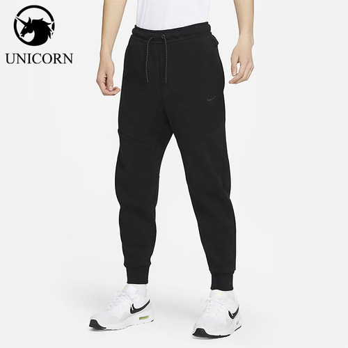 Nike/耐克正品2025冬季款男士束脚刺绣运动长裤DX0582-010