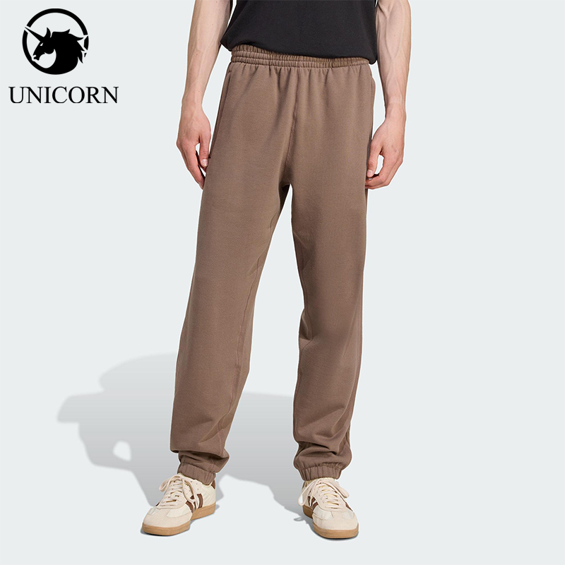 Adidas/阿迪达斯正品三叶草男士日常休闲运动针织束脚长裤JW1048