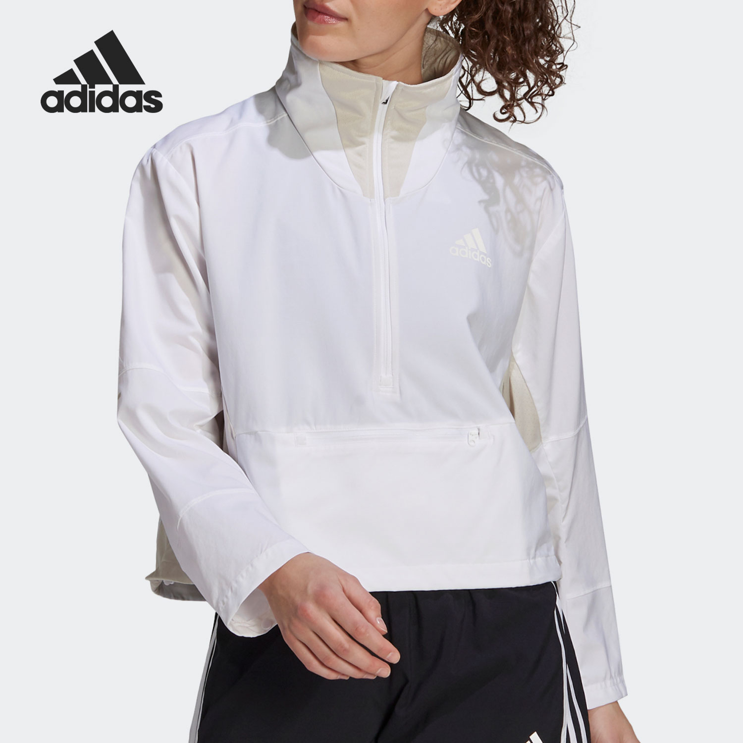 Adidas/阿迪达斯正品新款跑步运动休闲女子夹克外套 GP6485