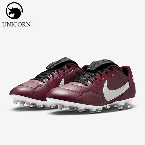 Nike/耐克正品Premier 3男士低帮系带减震经典足球鞋HM0265-602