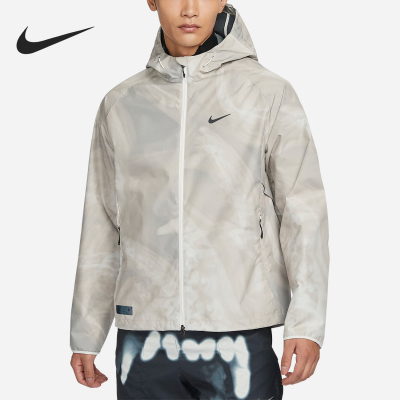 Nike/耐克正品Storm-FIT男士跑步时尚印花宽松外套FB8551-030
