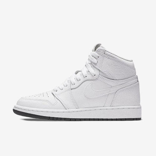 Nike耐克正品Air Jordan 1大童高帮防滑减震篮球鞋575441-100