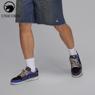 Nike/耐克正品Air Jordan 1 男士休闲时尚轻盈缓震板鞋IH2309-500