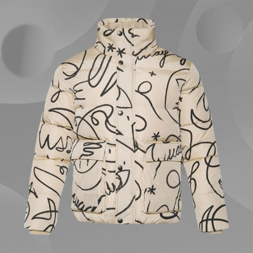 李宁羽绒服男冬季新款韦德系列艺术家联名短款外套男AYMR443