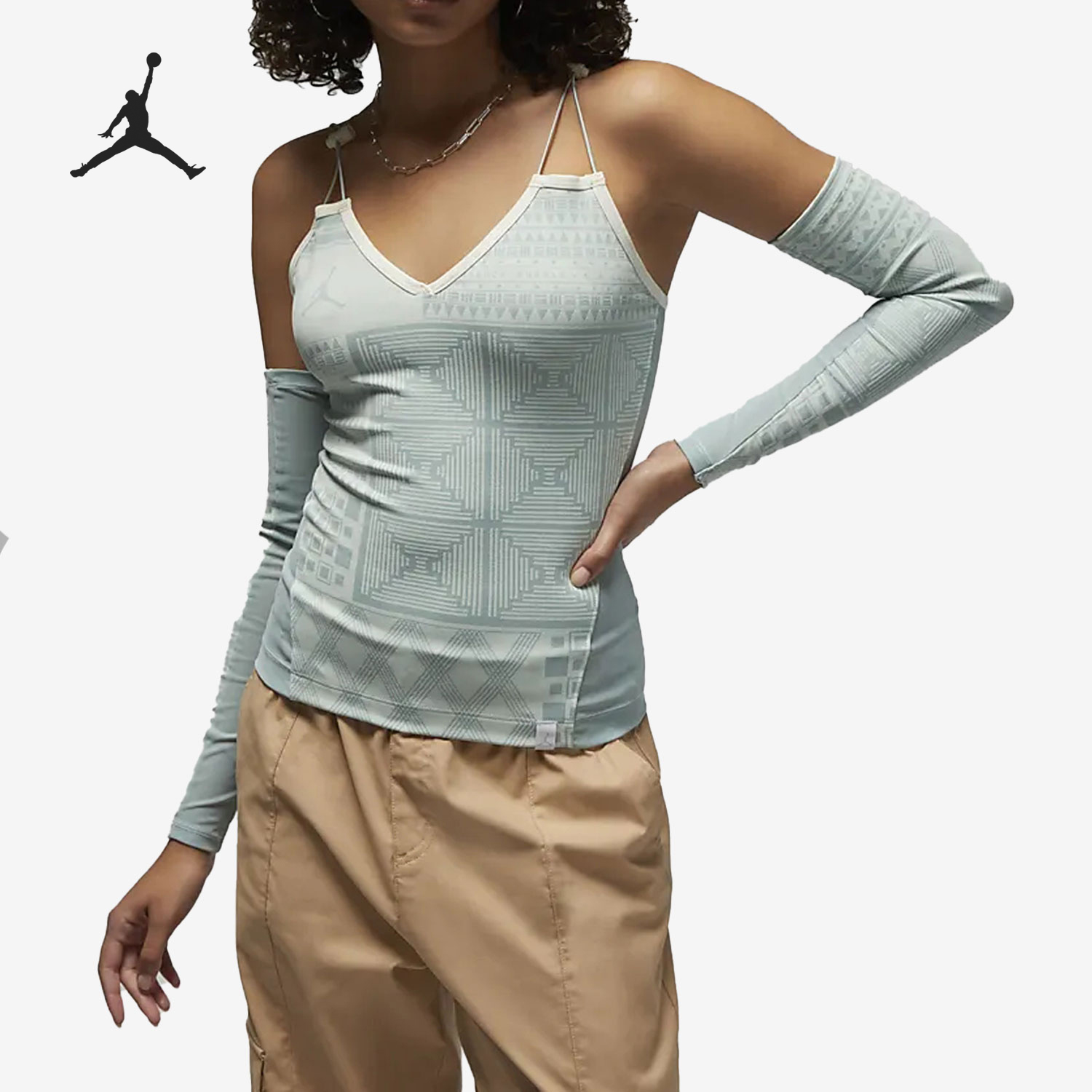 Nike/耐克正品JORDAN女士时尚透气运动休闲背心DR1902-013