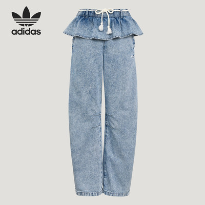 Adidas/阿迪达斯官方正品OG W 2IN1 PANT女士二合一牛仔裤KT3051