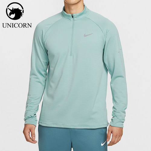 Nike/耐克正品2025冬季男士柔软加绒保暖运动长袖T恤HV2708-017