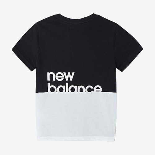 New Balance新百伦正品童字母印花休闲运动服装套装2SA2S013-BK