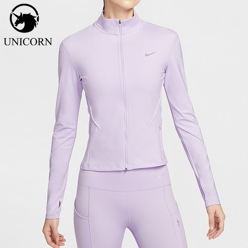 Nike/耐克正品2025女士修身立领跑步训练耐穿印花外套IB1999-511