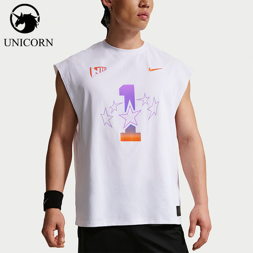 Nike/耐克正品Dri-FIT男士透气T篮球经典运动无袖背心IR6280-100