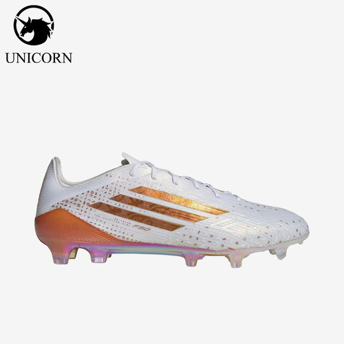 Adidas/阿迪达斯正品XCrazyfast新款白橙色经典轻盈足球鞋KJ1901