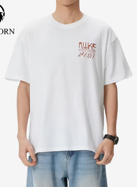 Nike/耐克正品Sportswear新款男白色街头经典短袖T恤IH1370-100