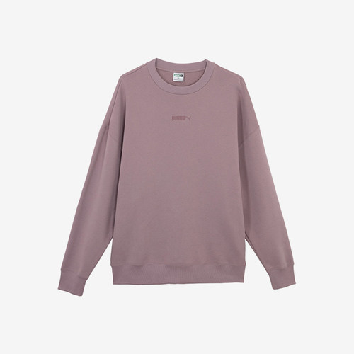 Puma/彪马正品2025男士加绒刺绣圆领运动套头卫衣534365-64
