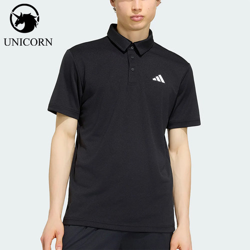 Adidas/阿迪达斯正品男士轻薄休闲透气经典运动短袖POLO衫KF7469