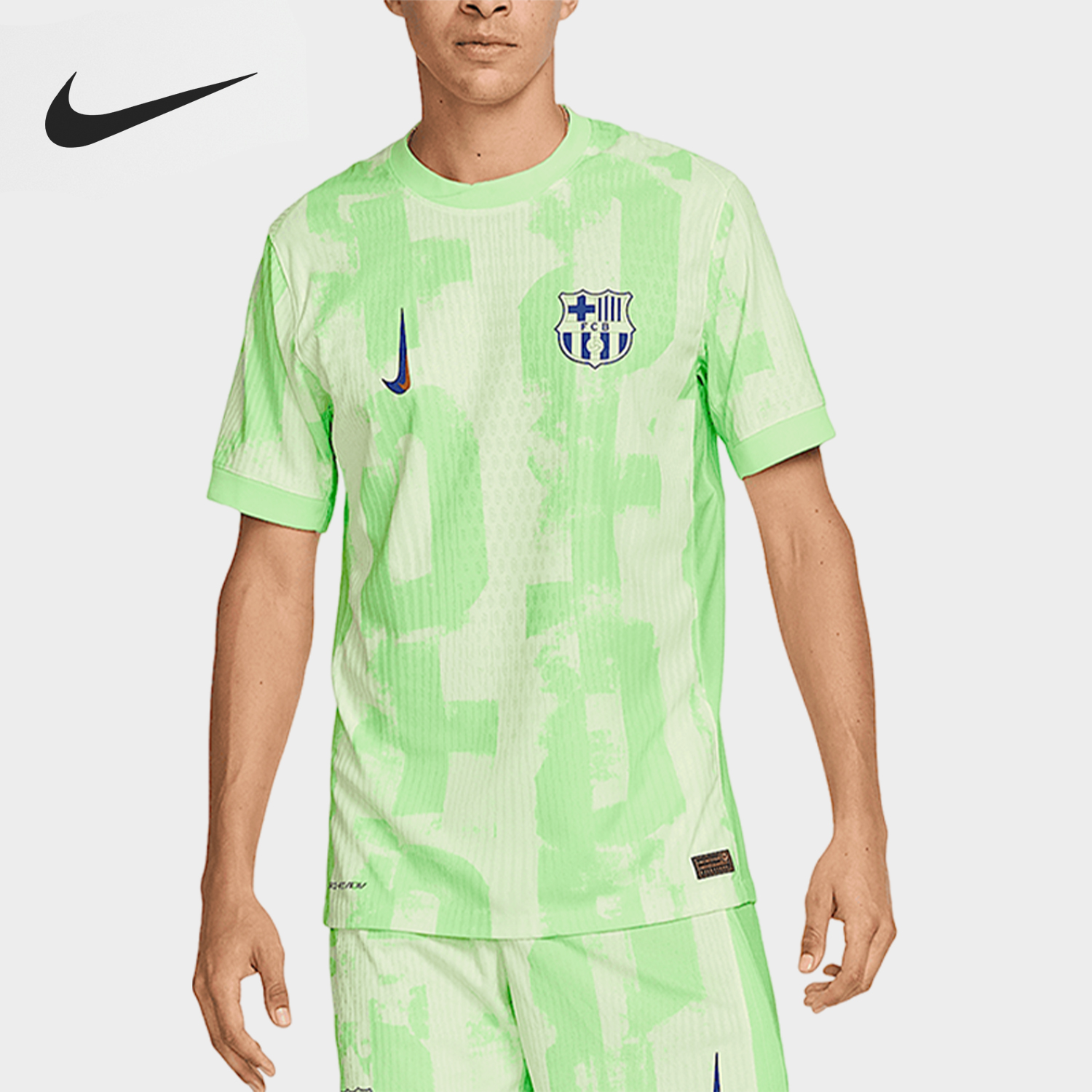 Nike/耐克正品运动男士圆领套头训练足球短袖T恤FQ1949-701