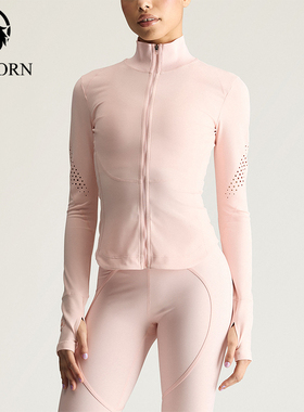 Adidas/阿迪达斯正品春秋款女士高领运动修身长袖外套KR6162