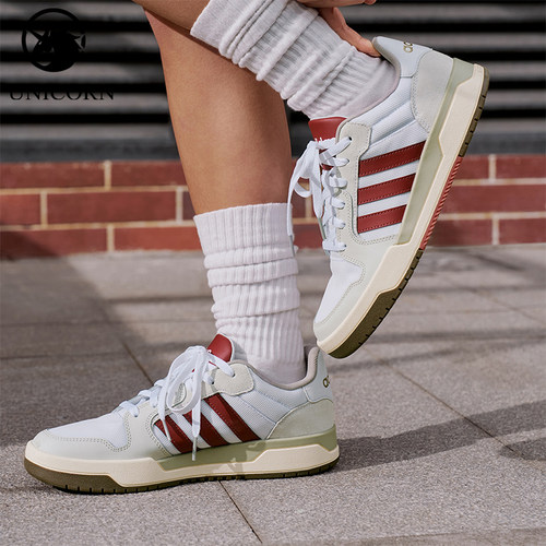 Adidas/阿迪达斯官方正品2026年男女款经典复古低帮板鞋KH8217