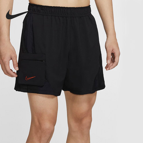 Nike/耐克正品男子拼接系带运动休闲宽松透气短裤 CZ9053-057