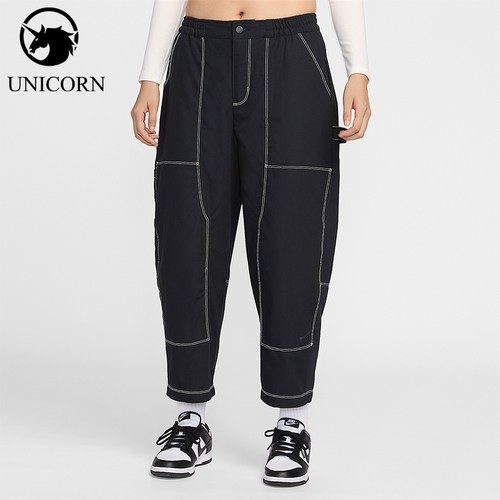 Nike/耐克正品Sportswear女士运动宽松低腰工装长裤IF0312-010