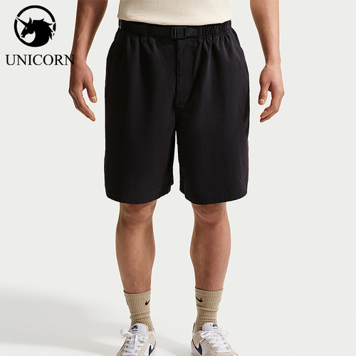 Nike/耐克正品夏季男士宽松简约耐穿梭织经典运动短裤IF1097-010