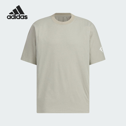 Adidas/阿迪达斯官方正品夏季男士干爽舒适宽松运动短袖KE9591
