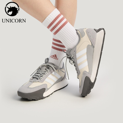 Adidas/阿迪达斯官方正品FUTRO MIXR男女厚底耐磨跑步鞋KJ2055