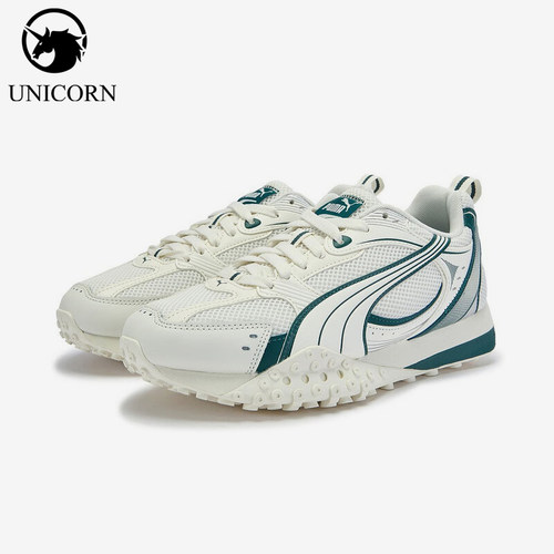 Puma/彪马官方正品BLKTOP RIDER男女系带透气网眼运动鞋406318-03