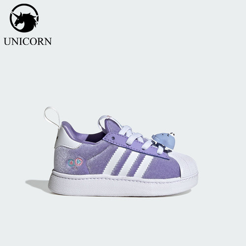 Adidas阿迪达斯正品SUPERSTAR QUICKON婴童易穿脱板鞋KK2171