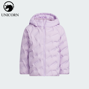 DWN Adidas CHMB JKT儿童休闲保暖羽绒服KB5123 阿迪达斯正品