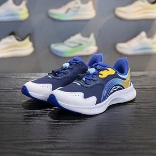 YKNV048 李宁正品 低帮休闲鞋 V2男小童运动舒适减震时尚 羚越2