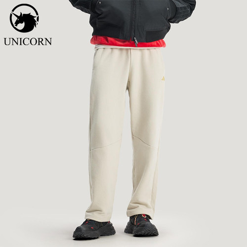 Adidas/阿迪达斯官方正品NYR FT KN PNT男士针织运动直筒裤KE4066