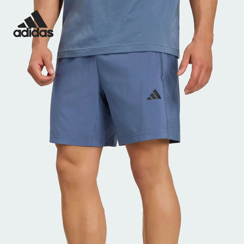 Adidas阿迪达斯正品ESSENTIALS男训练运动梭织轻便舒适短裤KS3845
