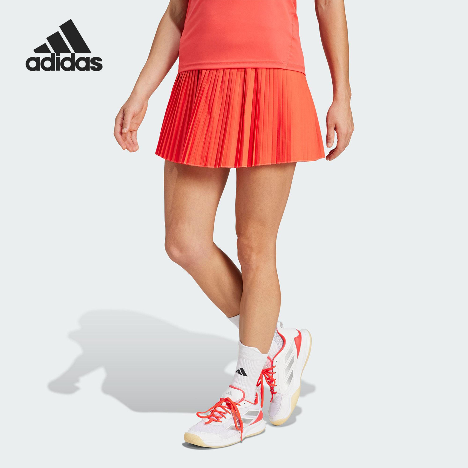 Adidas/阿迪达斯正品CLUB PLEATED SKIRT女士网球短裙JD6118