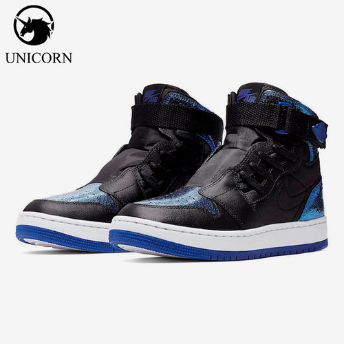 Nike/耐克正品JORDANAIRJORDAN新款女经典黑蓝色板鞋AV4052-041