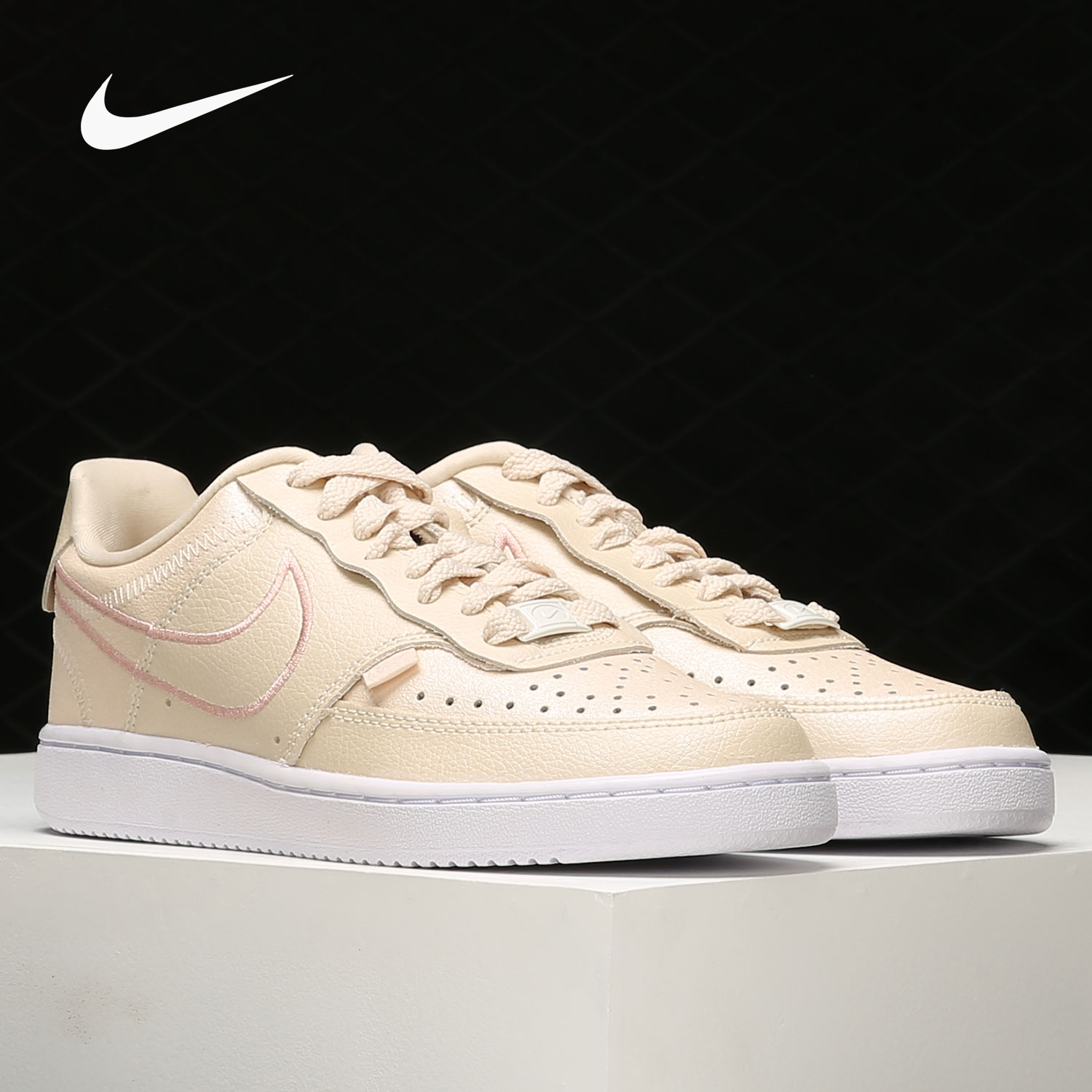 Nike/耐克正品COURT VISION LO PRM女子运动休闲鞋DM0838-200