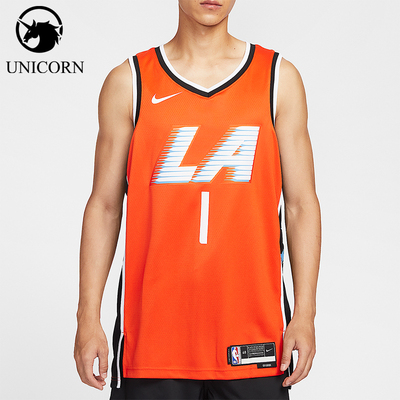 Nike/耐克正品2025男士运动V领套头无袖篮球背心T恤HM5984-820