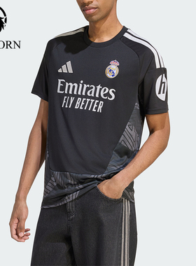 Adidas/阿迪达斯正品男士透气时尚印花运动休闲短袖T恤KC3988