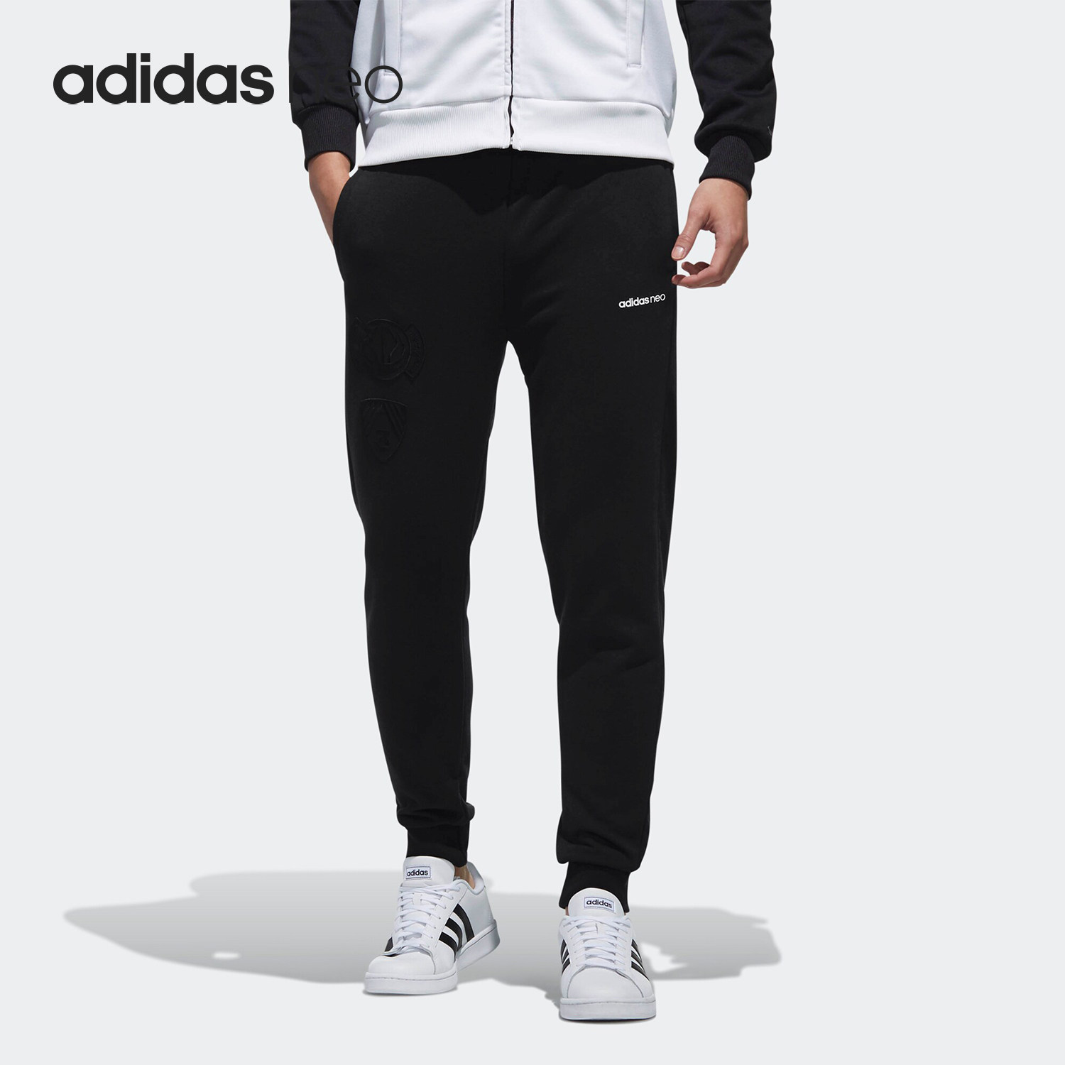 Adidas/阿迪达斯正品当季新款运动休闲卫裤收口小脚裤长裤DZ7223