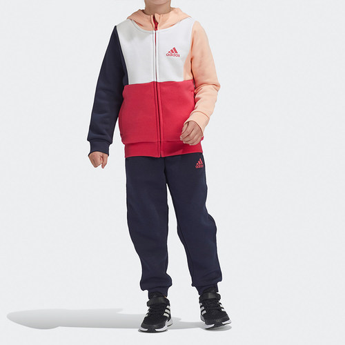 Adidas/阿迪达斯正品当季新款儿童舒适运动训练休闲套装GG3552