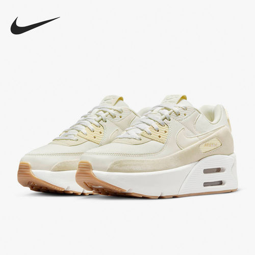 Nike/耐克正品Air Max 90 LV8女士低帮厚底运动鞋FD4328-100