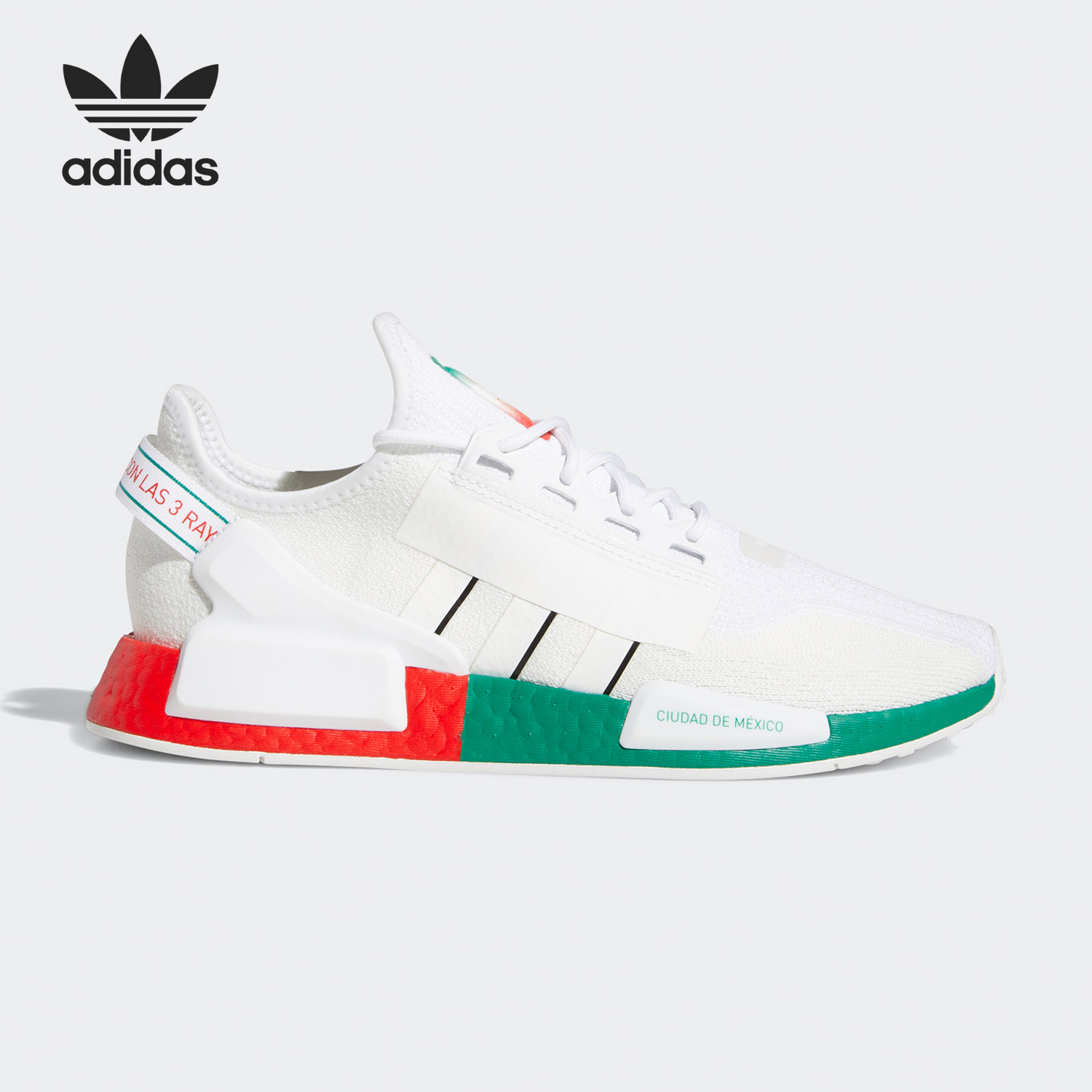 Adidas/阿迪达斯正品三叶草 NMD_R1.V2 男女经典运动休闲鞋FY1160
