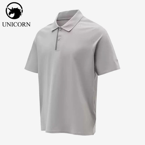 Adidas/阿迪达斯正品新款男浅灰色轻盈吸湿经典短袖Polo衫KG0819