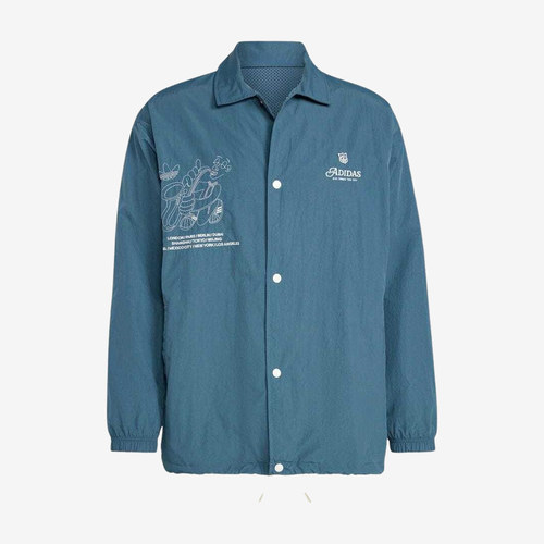 Adidas阿迪达斯正品Leisure Coach男翻领运动茄克/外套IS2949