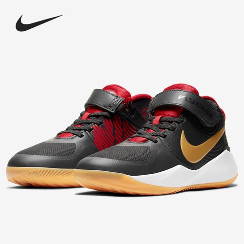 Nike/耐克正品TEAM HUSTLE D 9 (GS) 大童女子中帮篮球鞋 BV2952
