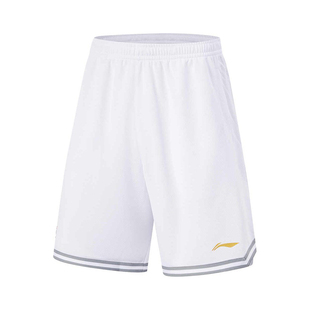 AAPU193 李宁正品 CBA专业篮球系列男子舒适透气运动训练休闲短裤