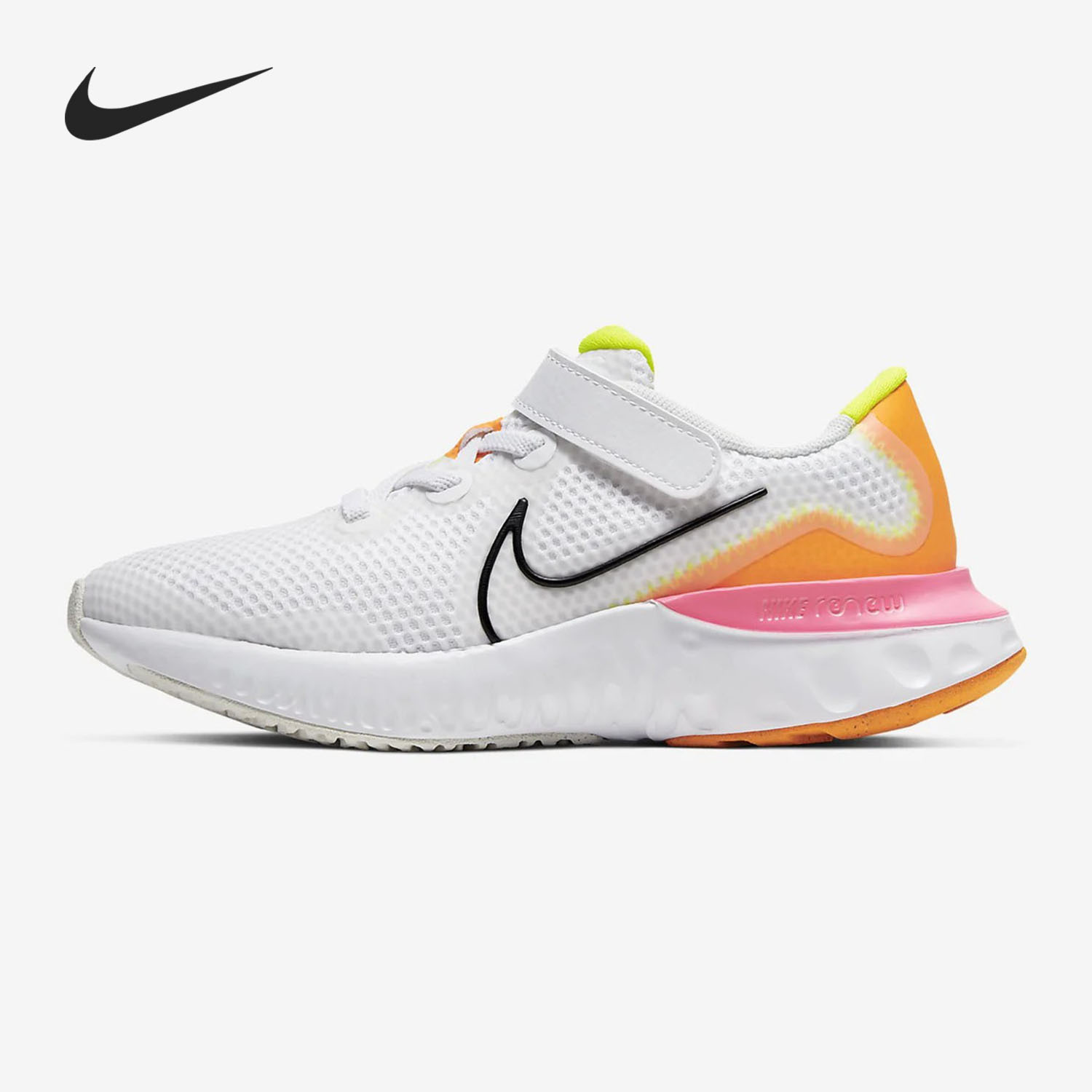 Nike/耐克正品 NIKE RENEW RUN (PSV) 幼童低帮休闲运动鞋CT1436
