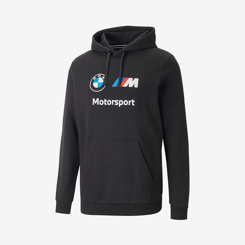Puma/彪马正品时尚男士字母印花休闲连帽运动跑步套头卫衣